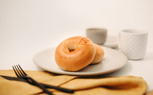 Holy Bagel - Plain Bagel 64 x 120g