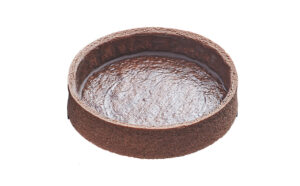 LRN- Chocolate Large Round Tart Shell 81mm 45 x 29g